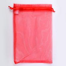 HY-3407 Organz. vrecko červené 15x23cm - vrecko textil | FLORASYSTEM