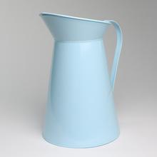 VÁZA DŽBÁN VEĽKÝ KOV SV.MODRÁ V:26,5x15,5CM SUPER CENA! - FLORASYSTEM