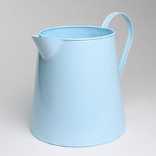 AKCIA! VÁZA DŽBÁN V:19x14CM KOV SV.MODRÁ SUPER CENA! - Kovové nádoby | FLORASYSTEM