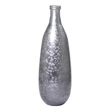 AKCIA! VÁZA FĽAŠA recycled glass d. grey frosted - h75xd25cm - Váza | FLORASYSTEM