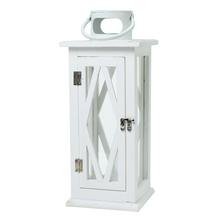 405FL/S LAMPÁŠ DREVO BIELY S 16,5x16,5x41/48CM - FLORASYSTEM