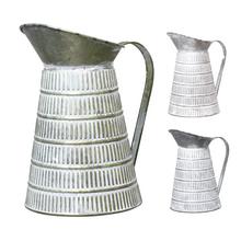 VÁZA DŽBÁN MALÝ KOV MIX 3F V:22x12,5CM SUPER CENA! - Kovové nádoby | FLORASYSTEM