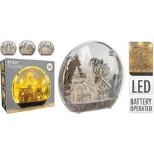 AKCIA! DOM LED 22CM DREVO - Led dřevo | FLORASYSTEM