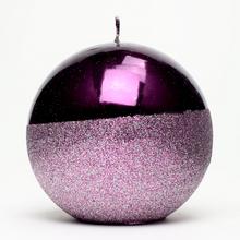 SW04246 SVÍČKA KOULE 4 F102385PU - Pásik | FLORASYSTEM