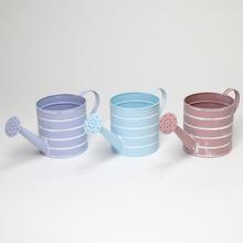 VÁZA KRHLA MALÁ KOV MIX 3F PRUHY V:13x13CM SUPER CENA! - FLORASYSTEM