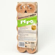 PE-PO podpaľovacie sviečky 10ks - Grilovací potřeby, topení | FLORASYSTEM