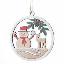 ZÁVES DREV. GUĽA SNEHULIAK NAT/BIE 12*11cm - Závěsy ostatní | FLORASYSTEM