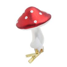 VIAN. GULKA MUCHOTRÁVKA NA ŠTIPCI BIE/ČER SKLO S/3 5,9*5,4*9,4CM - Skleněné | FLORASYSTEM