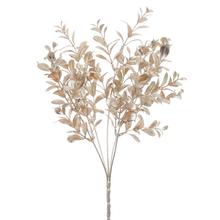 ZÁPICH LÍSTKY 34CM RUŽOVÉ ZLATO - Zeleň gliter | FLORASYSTEM