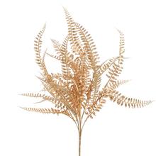 ZÁPICH PAPRAĎ 42CM ZLATÁ - Zeleň gliter | FLORASYSTEM