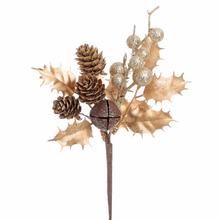 VIAN. KONÁR ZELEŇ, ŠIŠKY,ROLNIČKY, GULKY ZLATÝ 25CM - FLORASYSTEM