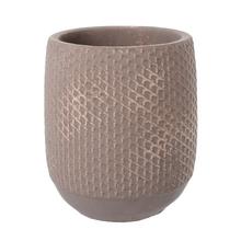 OBAL CEMENT BROWN D17*H20CM - Cement | FLORASYSTEM