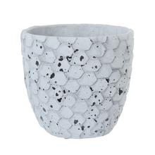 OBAL CEMENT ANTIQUE GREY D18*H16.5cm - Cement | FLORASYSTEM