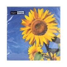 195221 SERVÍTKY SUNFLOWER BLOOM 33x33cm - Ubrousky | FLORASYSTEM