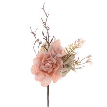 VIAN. RUŽA BROSKYŇOVÁ 26cm - Ks květ vánoční | FLORASYSTEM