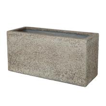 KV-4 OBAL HRANTÍK GRANITE 80x30x41 UMELÝ KAMEŇ BÉŽOVO-SIVÝ - Mrazuvzdorná | FLORASYSTEM