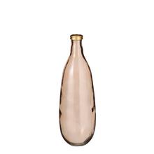 AKCIA! Fľaša Rodrigo recyklované sklo l. hnedá - v75xh25cm - Váza | FLORASYSTEM