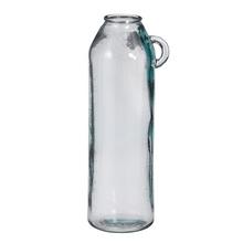 VÁZA Sitia recyklované sklo l. modrá - v45xh17cm - Váza | FLORASYSTEM