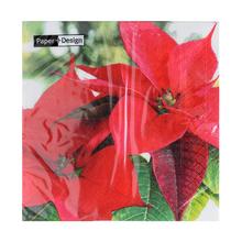 203479 SERVÍTKY 33x33CM BLOOMING RED - FLORASYSTEM