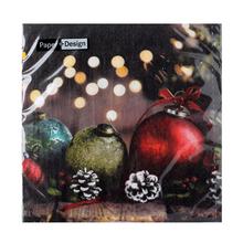 199386 SERVÍTKY 33x33CM CLASSIC BAUBLES - FLORASYSTEM