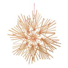 OZDOBA SLAMA VIAN. MIX2/20cm - Vločky a hvězdy | FLORASYSTEM