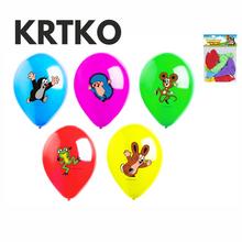 Nafukovacie balóniky KRTKO 30cm (Krtek+kamaráti) 5designov - Párty ozdoby balóny | FLORASYSTEM