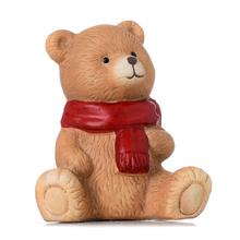 MACKO SO ŠÁLOM KERAMIKA 8,3x7,2x11,3CM - Keramika 10- 25cm | FLORASYSTEM