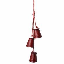 ZÁVES ZVONCE KOV ČER.  5*5*40CM - Rolničky a zvonky | FLORASYSTEM