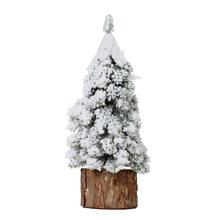 STROMČEK ZASNEŽENÝ NA PNÍKU 8*8*19 - FLORASYSTEM