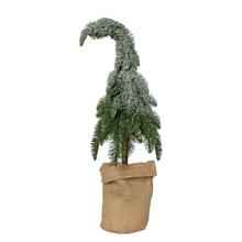 STROMČEK V JUTE  60CM OSNEŽENÝ - Stromek | FLORASYSTEM