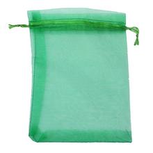 HY-3407 Organz. vrecko tm. zelená 15x23cm - FLORASYSTEM