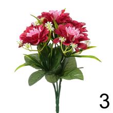 Kytica pivónia mix s umelými kvetmi.