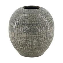 SUPER CENA VÁZA HADÍ VZOR 19x19x19cm - Keramika jednobarevná interiérová | FLORASYSTEM