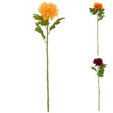 Umělé květy chryzantém v mixu barev, 65 cm.