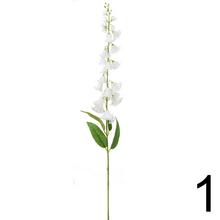 Umelé kvety zvonček v mixe bielej a modrej farby, 95 cm.