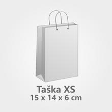Taška XS 15x14x6cm - Vánoční papírové tašky | FLORASYSTEM