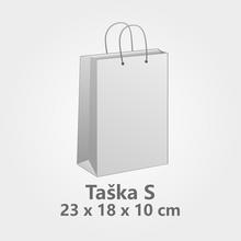 Taška S 23x18x10cm - Vánoční papírové tašky | FLORASYSTEM
