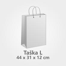 Taška L 44x31x12cm - Vánoční papírové tašky | FLORASYSTEM