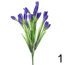 Kytica umelých kvetov krokus mix v rôznych farbách.