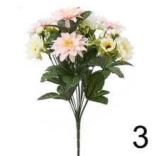 Kytica umelých kvetov s mixom gerber a dáhlií.