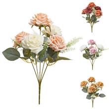 KYTICA RUŽA x5 32CM MIX/4F - Růže kytice | FLORASYSTEM