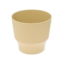 AKCIA OBAL MINI 15 BÉŽOVÁ 15XV13CM/2L - Okrúhly dizajnový | FLORASYSTEM