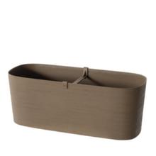 HRANTÍK PAROS 50 SAND 50X18XV19CM/11L - S vkladem | FLORASYSTEM