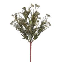 ZELEŇ DROB.KVIETKY ZELENO-ČIERNA METAL 37cm - FLORASYSTEM