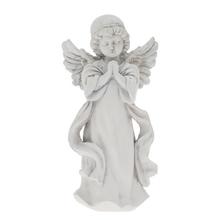 ANJEL MODLIACI NA PODSTAVCI BIELY 15.5*10.2*29.5CM - Bílé | FLORASYSTEM