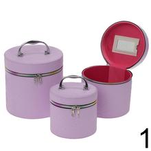 Kufrík na doplnky v mixe farieb, sada 3 kusy.