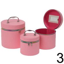 Kufrík na doplnky v mixe farieb, sada 3 kusy.