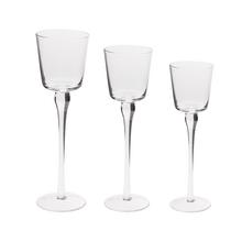 SVIETNIK SKLO 4.5 D7 H20 S/3 - Sklenené svietniky | FLORASYSTEM