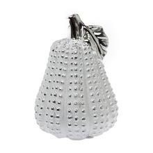 TEKVICA KERAMIKA 11,5x11,5x16CM STRIEBORNÁ - Keramika jednobarevná interiérová | FLORASYSTEM