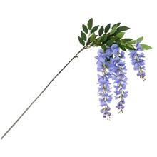 KONÁR VISTÉRIA VIACKVETÁ x3 MODRÁ 112CM - Větev květ | FLORASYSTEM